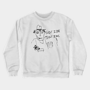 Tired Cowboy Crewneck Sweatshirt